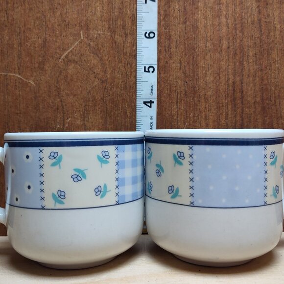 Used 18pc Gibson Designs HOME VALLEY Lilac Flowers Salad Plates, Bowls & Cups - Picture 14 of 16